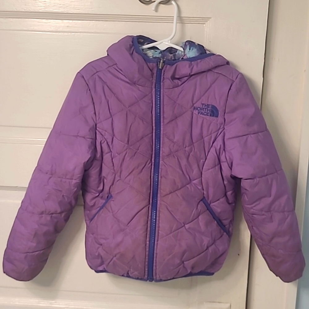 North Face reversible puff jacket